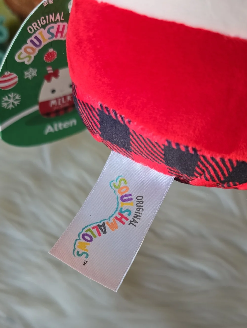 NWT Squishmellow Alten MILK for SANTA